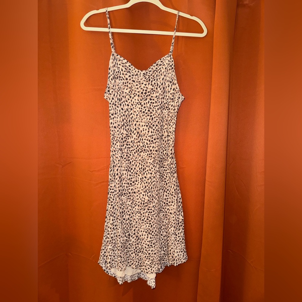 Abercrombie and Fitch Leopard Print Cami Dress